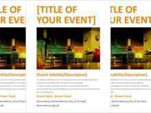41 Online Event Flyer Templates Word With Stunning Design with Event Flyer Templates Word