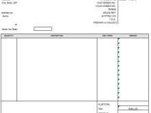 41 Printable Blank Invoice Template Microsoft Excel Download by Blank Invoice Template Microsoft Excel