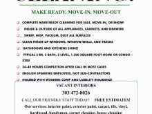41 Printable House Cleaning Flyers Templates Formating with House Cleaning Flyers Templates