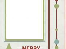 41 Printable Template For Christmas Card With Photo Formating with Template For Christmas Card With Photo