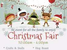 41 Report Christmas Fair Flyer Template for Ms Word with Christmas Fair Flyer Template