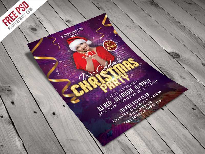 41 Report Christmas Party Flyers Templates Free With Stunning Design with Christmas Party Flyers Templates Free