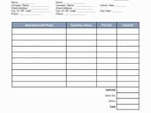 41 Standard Joinery Work Invoice Template in Photoshop with Joinery Work Invoice Template
