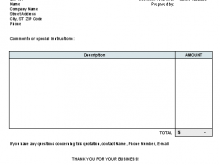 41 Standard Quotation Invoice Template Formating by Quotation Invoice Template
