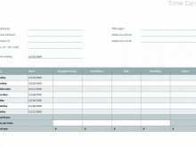 41 Standard Time Card Template For Excel PSD File for Time Card Template For Excel