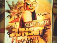 41 The Best Beach Party Flyer Template Photo by Beach Party Flyer Template