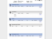 41 Travel Itinerary Template Doc Photo for Travel Itinerary Template Doc