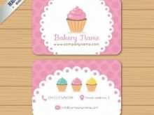 41 Visiting Bakery Name Card Template Maker with Bakery Name Card Template