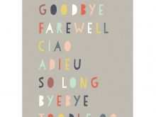 41 Visiting Greeting Card Templates For Farewell by Greeting Card Templates For Farewell