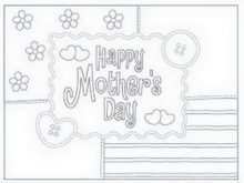 41 Visiting Mother S Day Card Template Pdf for Ms Word with Mother S Day Card Template Pdf