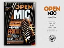 41 Visiting Open Mic Flyer Template Free for Ms Word with Open Mic Flyer Template Free