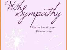 41 Visiting Sympathy Card Templates Word With Stunning Design with Sympathy Card Templates Word
