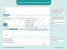 41 Visiting Tax Invoice Format For Transporter With Stunning Design with Tax Invoice Format For Transporter