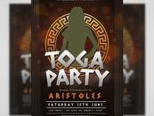 41 Visiting Toga Party Flyer Template Templates with Toga Party Flyer Template