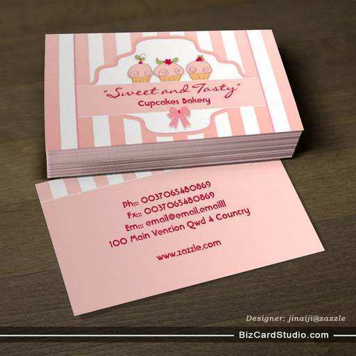 42 Adding Bakery Name Card Template Templates by Bakery Name Card Template