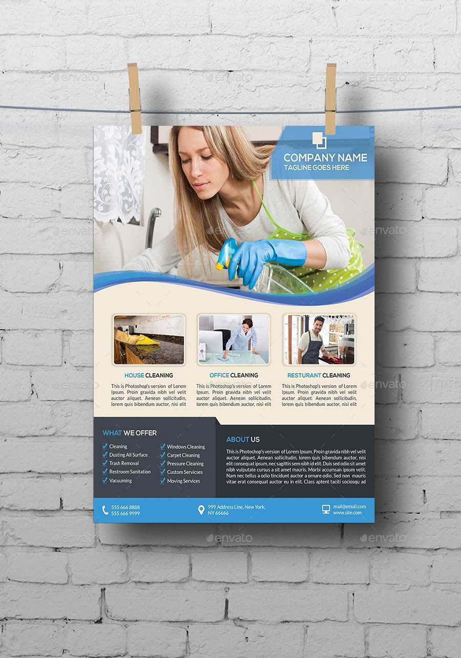 42 Adding Cleaning Services Flyer Templates Download for Cleaning Services Flyer Templates