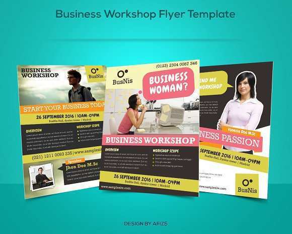42 Adding Workshop Flyer Template PSD File with Workshop Flyer Template