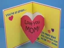 42 Best Happy Mothers Day Pop Up Card Template For Free for Happy Mothers Day Pop Up Card Template