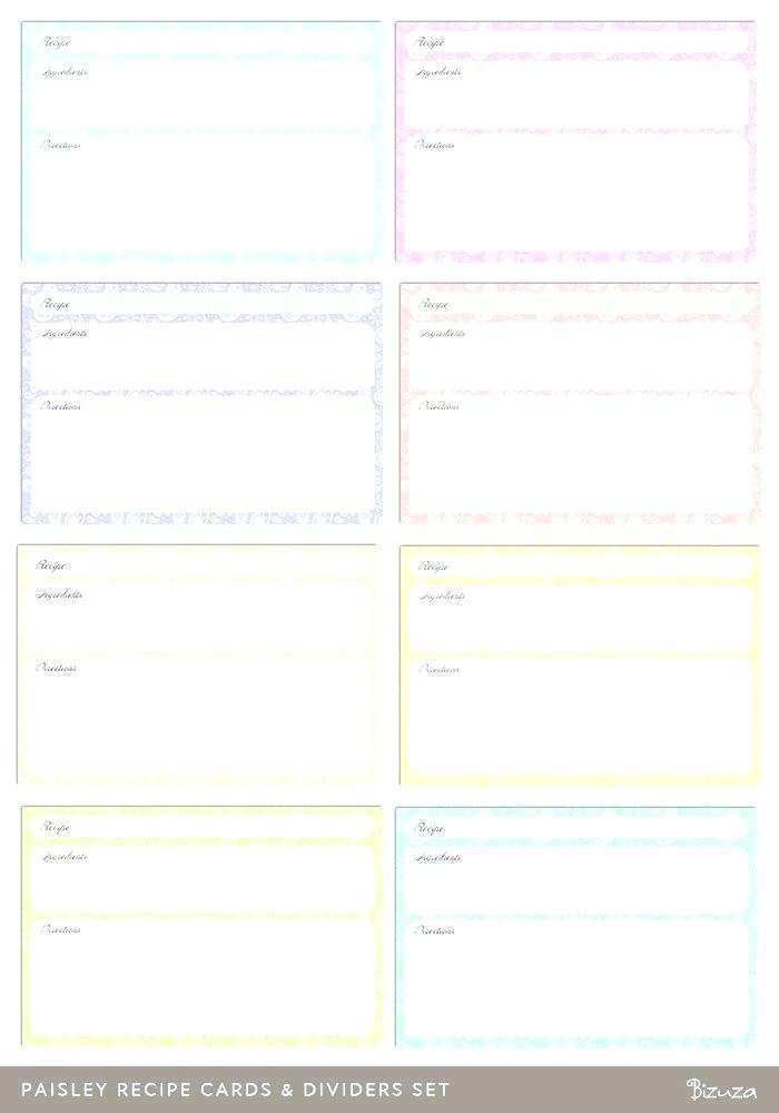 42 Best Recipe Card Template Google Docs for Ms Word by Recipe Card