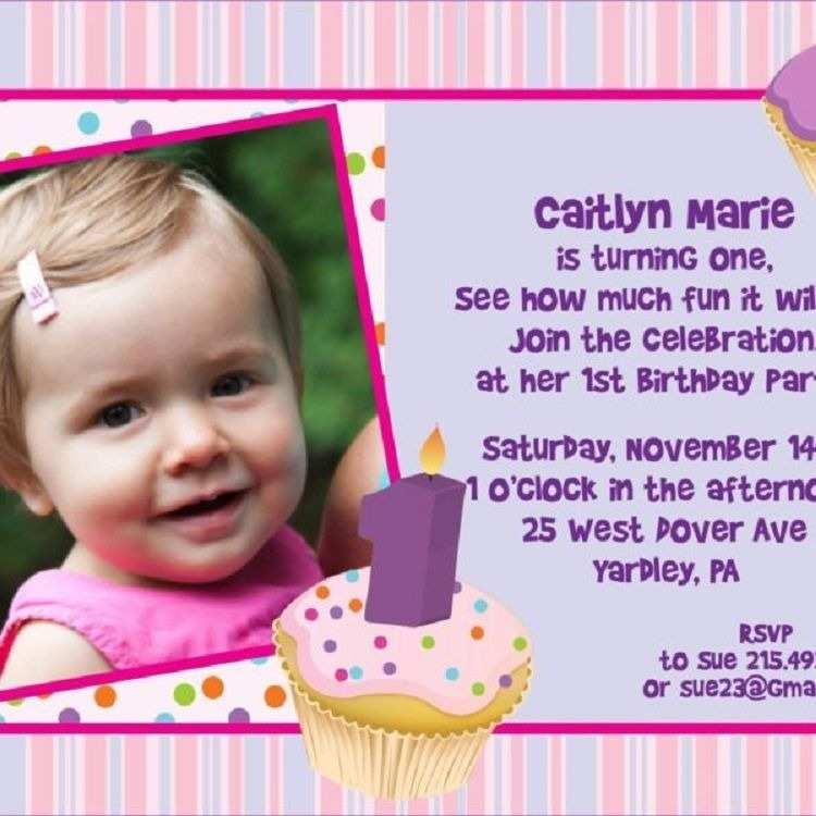 42 Blank 1 Birthday Invitation Card Template Templates for 1 Birthday Invitation Card Template