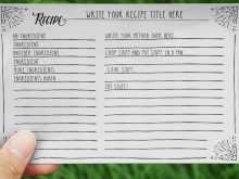 42 Blank 4X6 Recipe Card Template Free Now for 4X6 Recipe Card Template Free