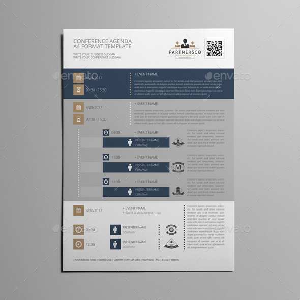 42 Blank Conference Agenda Template Indesign For Free by Conference Agenda Template Indesign