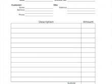 42 Blank Invoice Template Uk Pdf for Ms Word by Blank Invoice Template Uk Pdf
