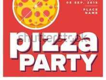 42 Blank Pizza Party Flyer Template Free With Stunning Design for Pizza Party Flyer Template Free