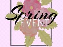42 Blank Spring Event Flyer Template Layouts with Spring Event Flyer Template