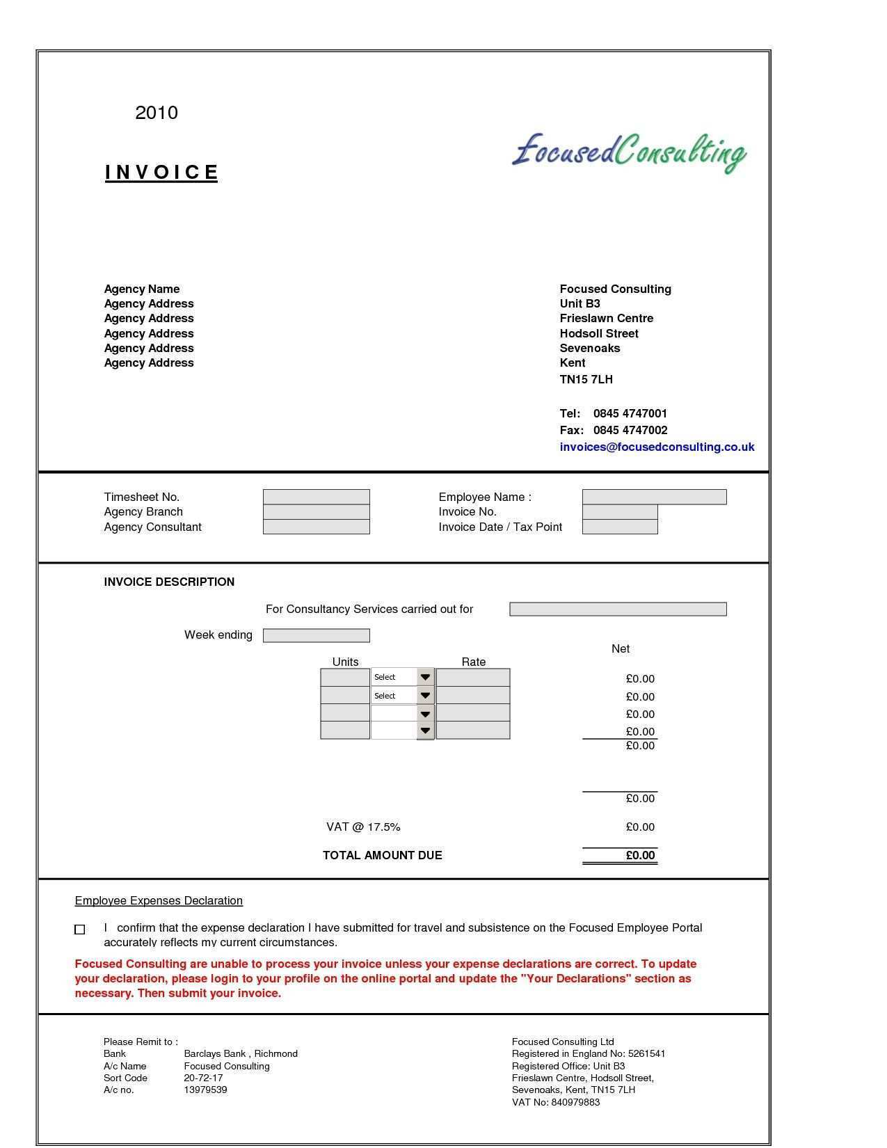 42 Create Consulting Invoice Examples Now for Consulting Invoice Examples