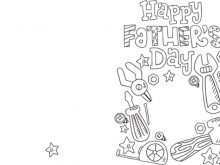 42 Create Father Day Card Templates To Colour in Word with Father Day Card Templates To Colour