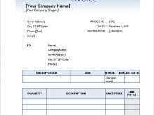 42 Create Invoice Template For Services Download for Invoice Template For Services