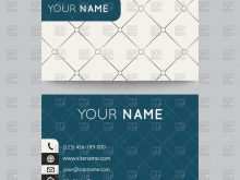 42 Create R F Business Card Template for Ms Word for R F Business Card Template