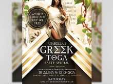 42 Create Toga Party Flyer Template Maker by Toga Party Flyer Template