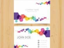 42 Creative Colorful Name Card Template in Word by Colorful Name Card Template