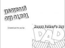 42 Creative Fathers Day Card Templates Quotes in Word for Fathers Day Card Templates Quotes
