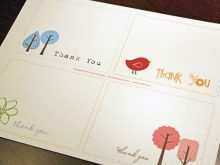 42 Creative Thank You Note Card Templates For Free for Thank You Note Card Templates