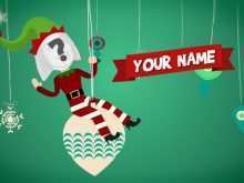 42 Customize Christmas Card Template Elf PSD File with Christmas Card Template Elf