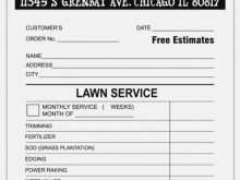 Lawn Care Invoice Template