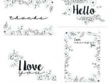 Greeting Card Template Free Online