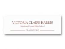42 Customize Our Free Name Card Templates For Graduation Announcements Templates by Name Card Templates For Graduation Announcements