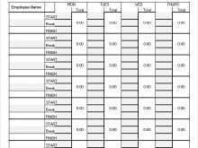 42 Format Time Card Excel Template Download Maker by Time Card Excel Template Download