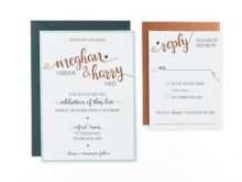 Wedding Card Template In Word