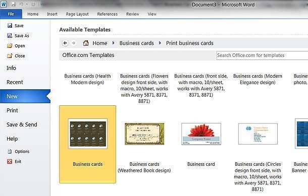 42 Free Business Card Template In Word 2007 in Photoshop by Business Card Template In Word 2007