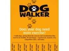 42 Free Dog Walking Flyers Templates For Free by Dog Walking Flyers Templates