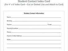 42 Free Printable Template For 4X6 Index Card Templates by Template For 4X6 Index Card