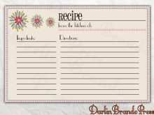 42 How To Create Recipe Card Template 3X5 Formating with Recipe Card Template 3X5