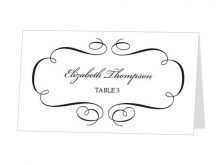 42 How To Create Wedding Place Card Template Avery with Wedding Place Card Template Avery