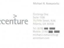 42 Online Accenture Business Card Template Layouts with Accenture Business Card Template