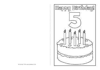 42 Online Birthday Card Templates To Colour Formating for Birthday Card Templates To Colour